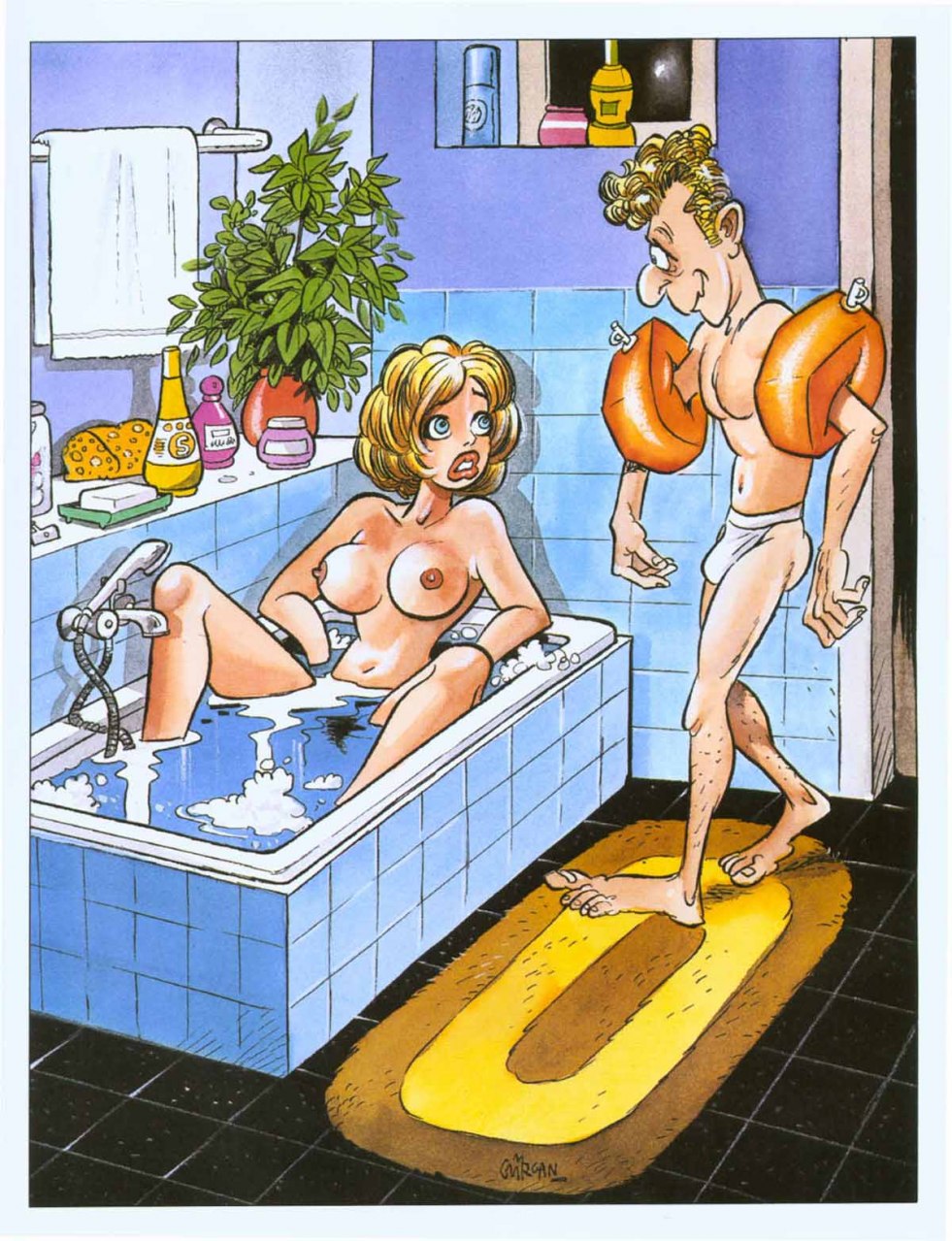 Erotic cartoons