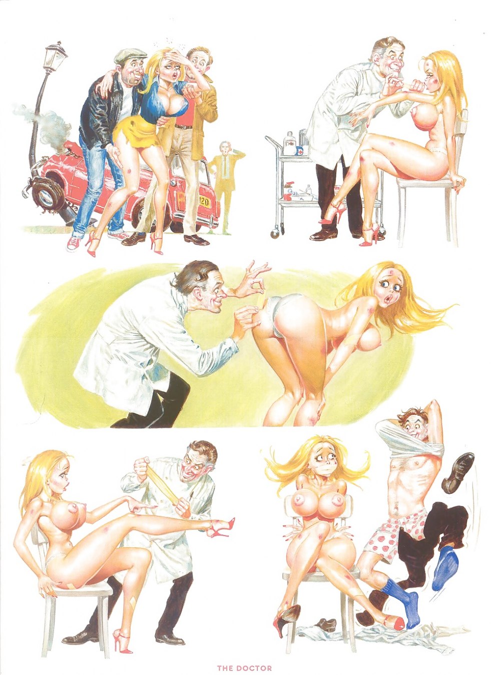 Erotic illustrations of funny