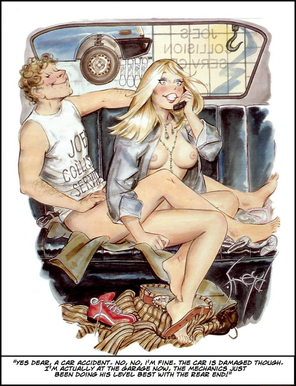 DOUG SNEYD artist drawings