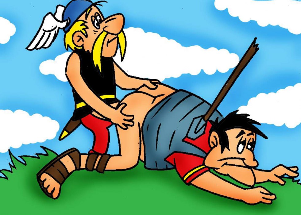 Erotic comics Asterix and Obelix