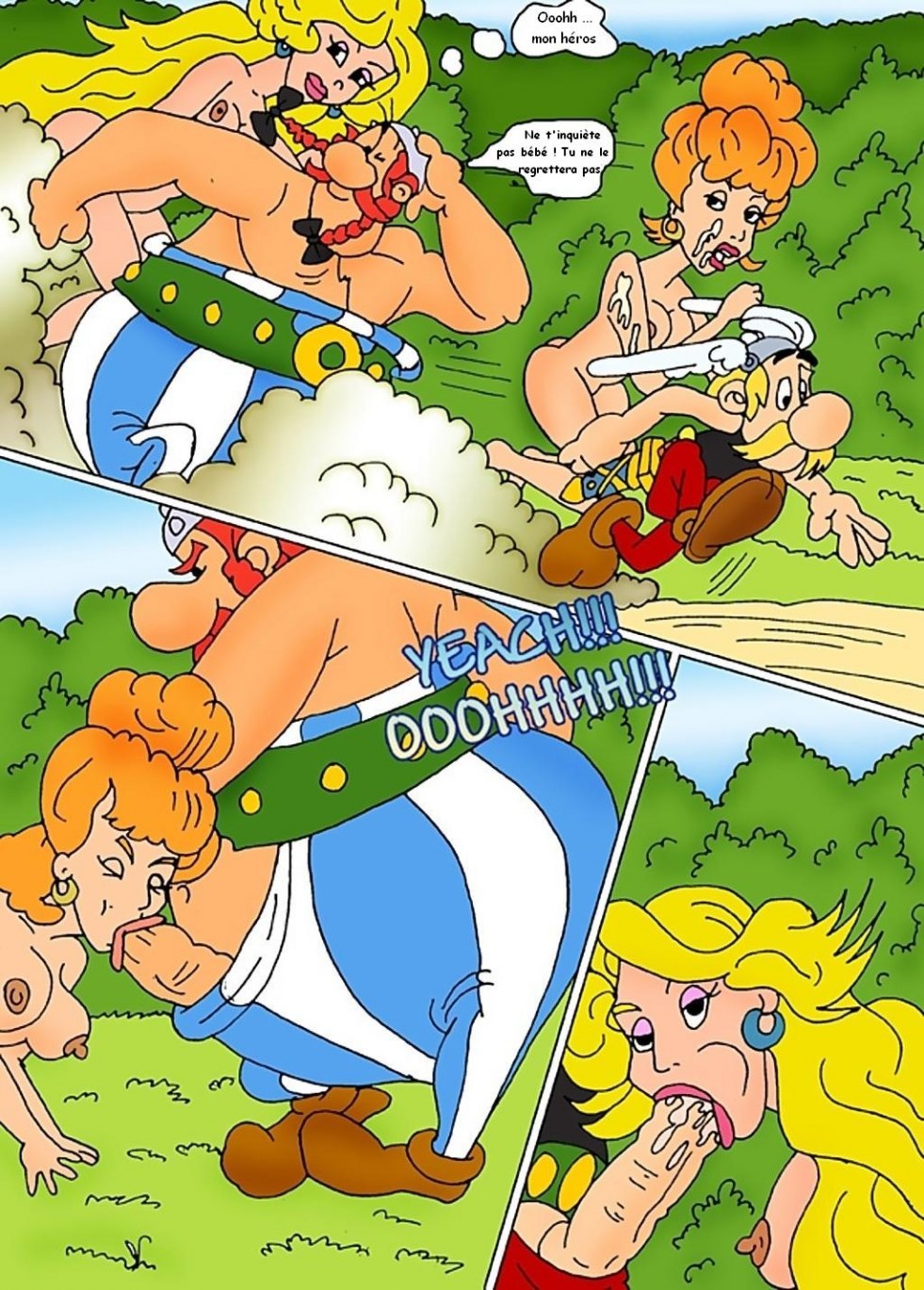 Obelix and Asterix XXX Big Ass