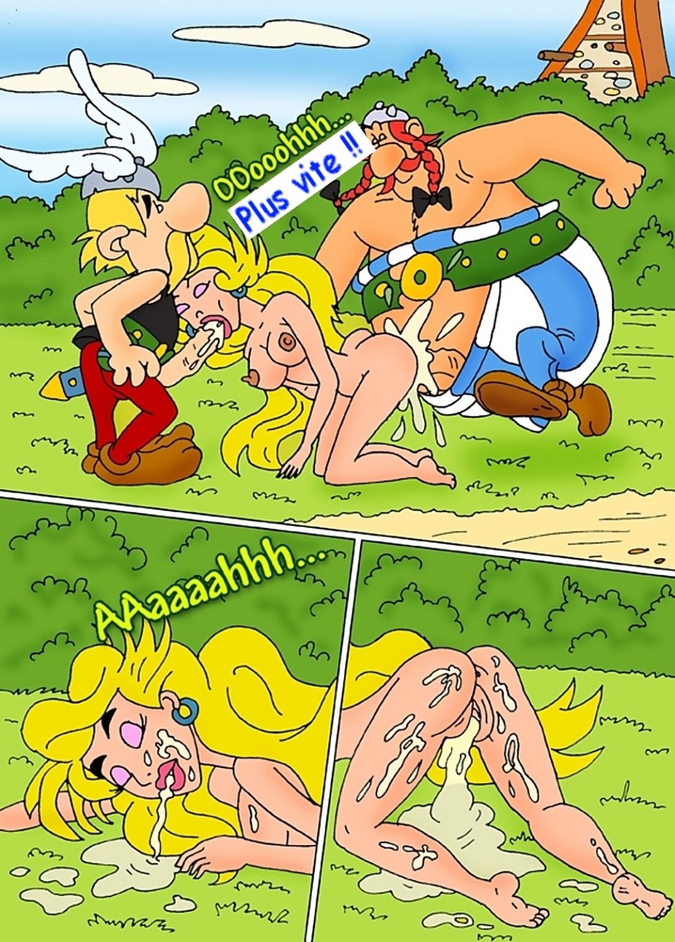 Asterix and Obelix Naked