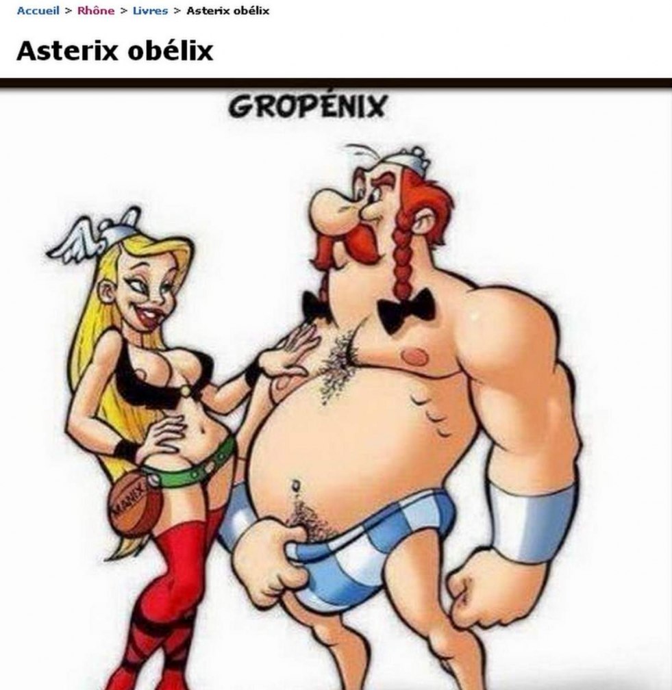 Erotic cartoon Cleopatra