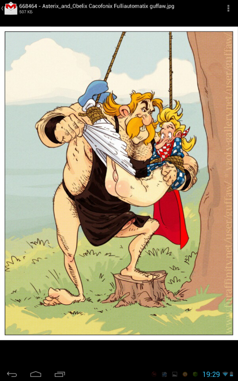 Rule 34 Asterix and Obelix