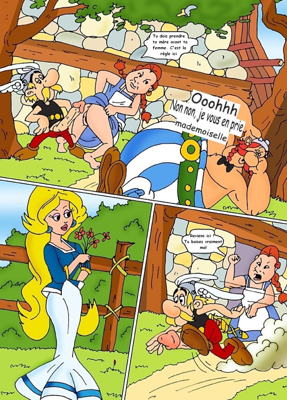 Hentai Asterix and Obelix Abba