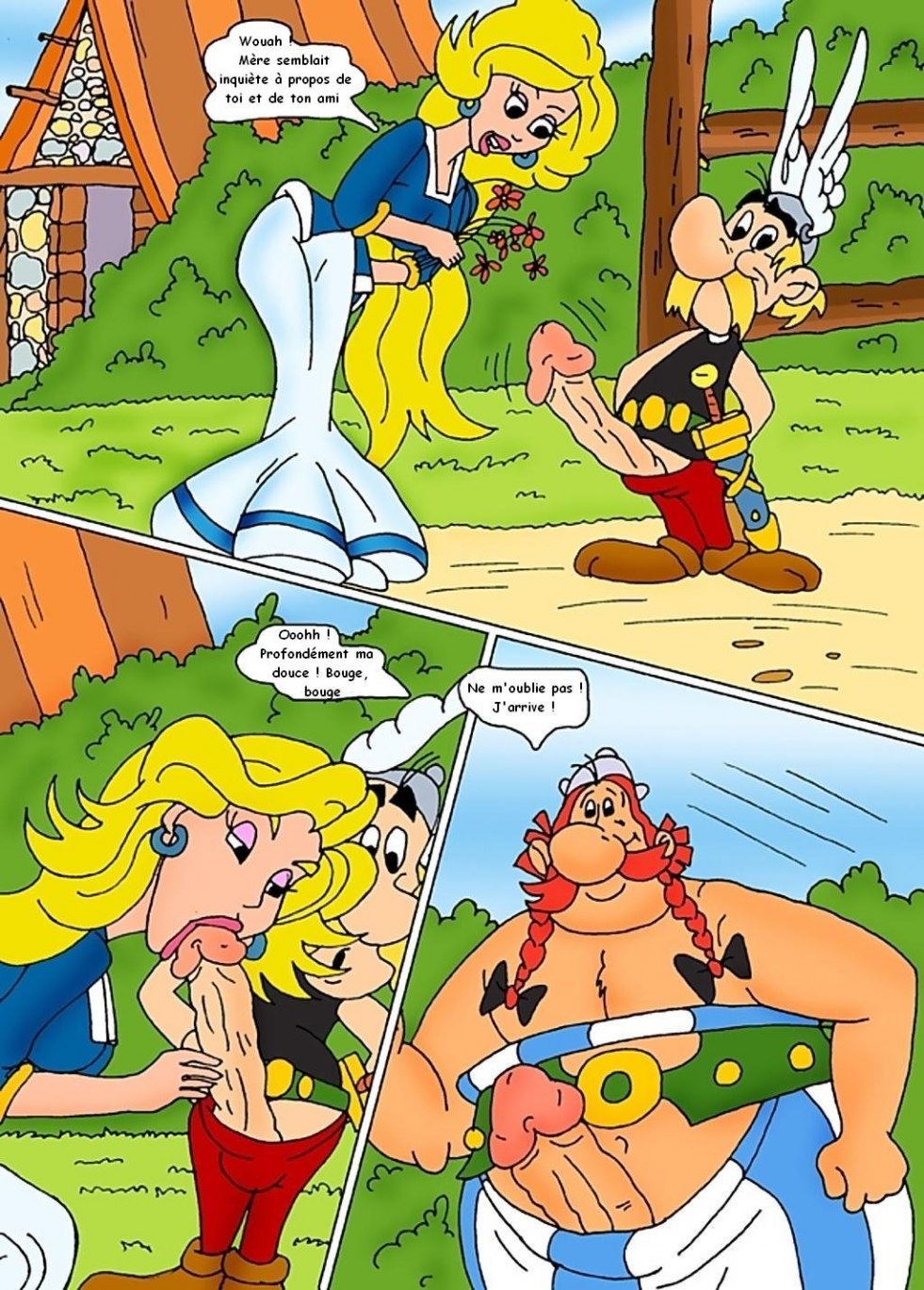 Comics Hentai Asterix and Obelix
