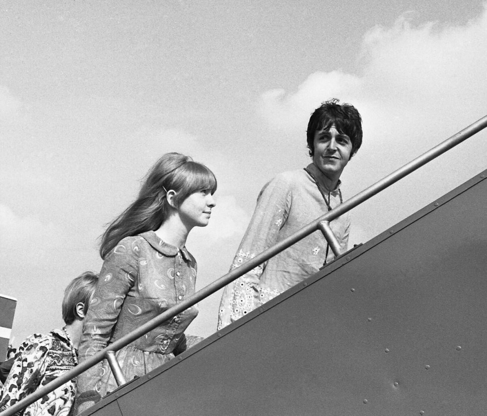 Jane Asher and Paul McCartney