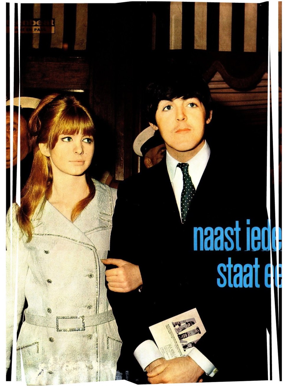 Jane Escher and Paul McCartney Photo