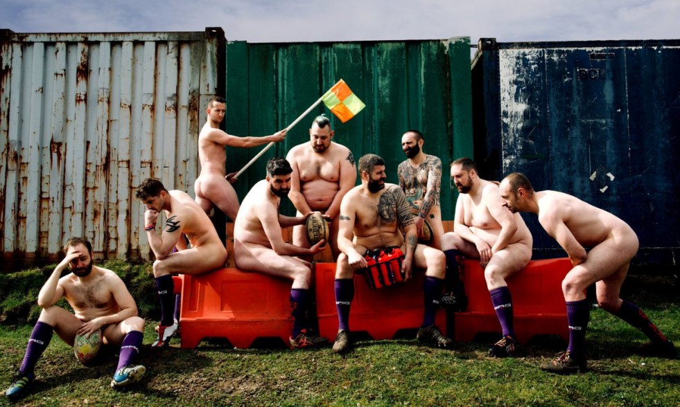 Starred naked for laughter