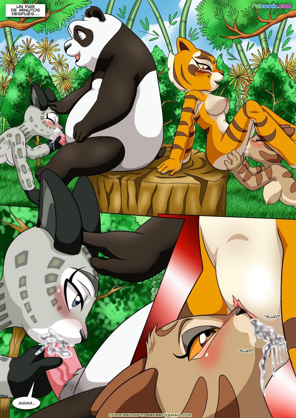 Hentai kunfu panda comic