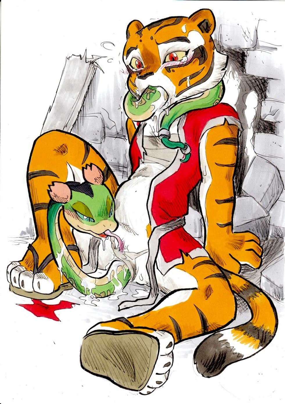 Tigress Kung Fu Panda Daigaijin
