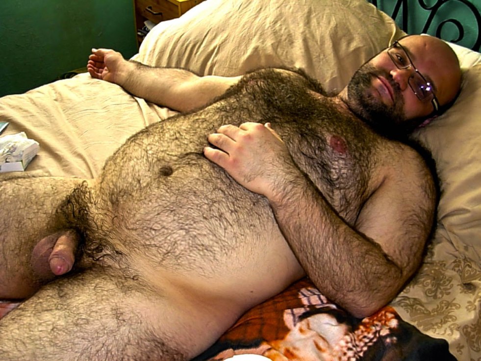 Thick hairy men
