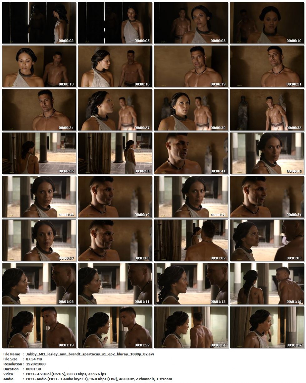 Naked Katrina Lo in the series Spartak