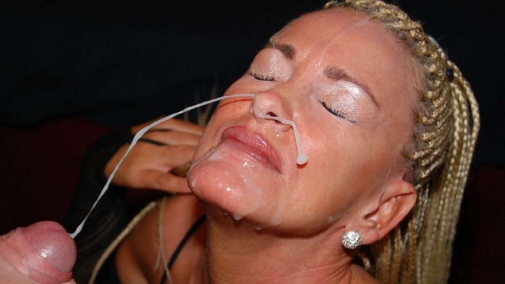 Beautiful ending on face