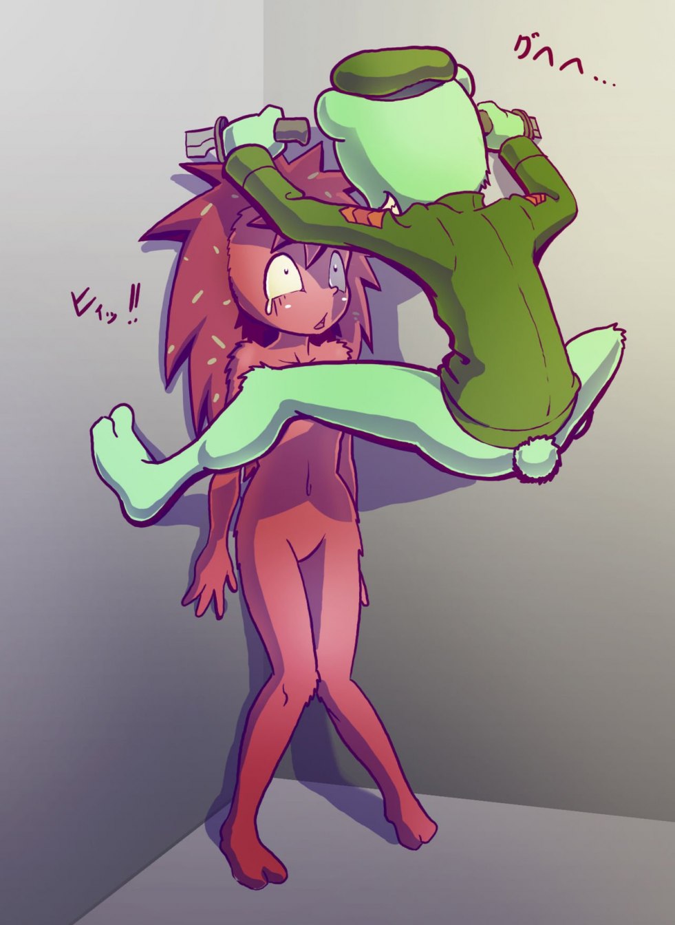 Cheerful forest friends hentai