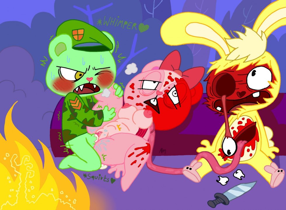 Heppi three fries naked