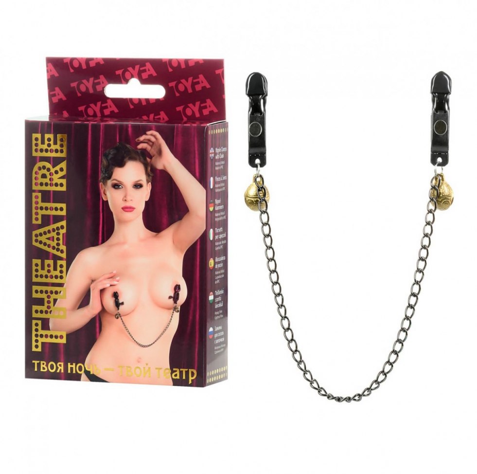 Toyfa clips for nipples on the screws