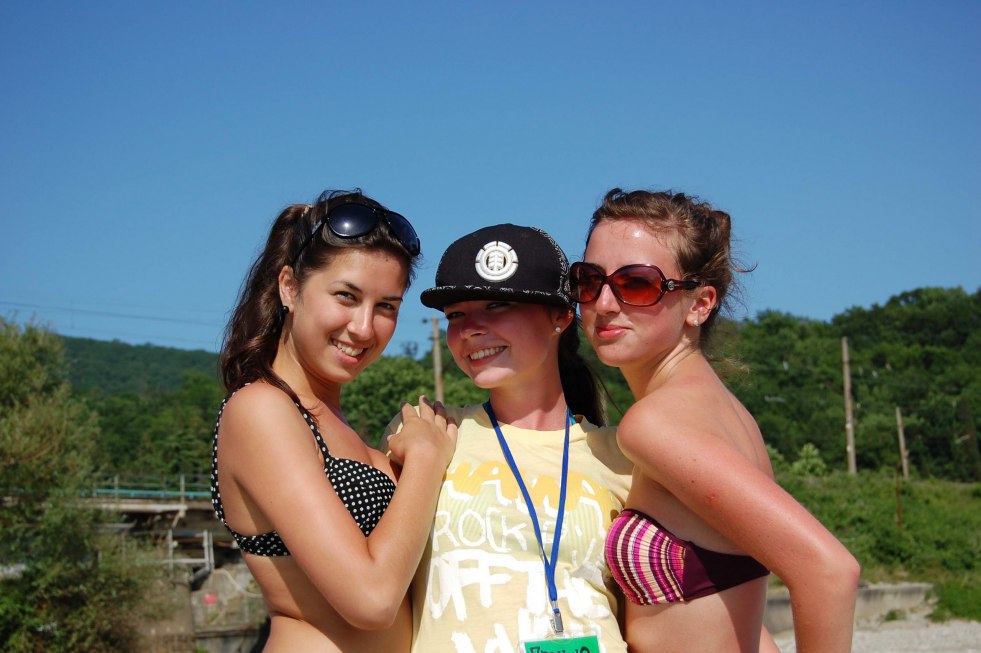 Ksenia Novikova at the concert