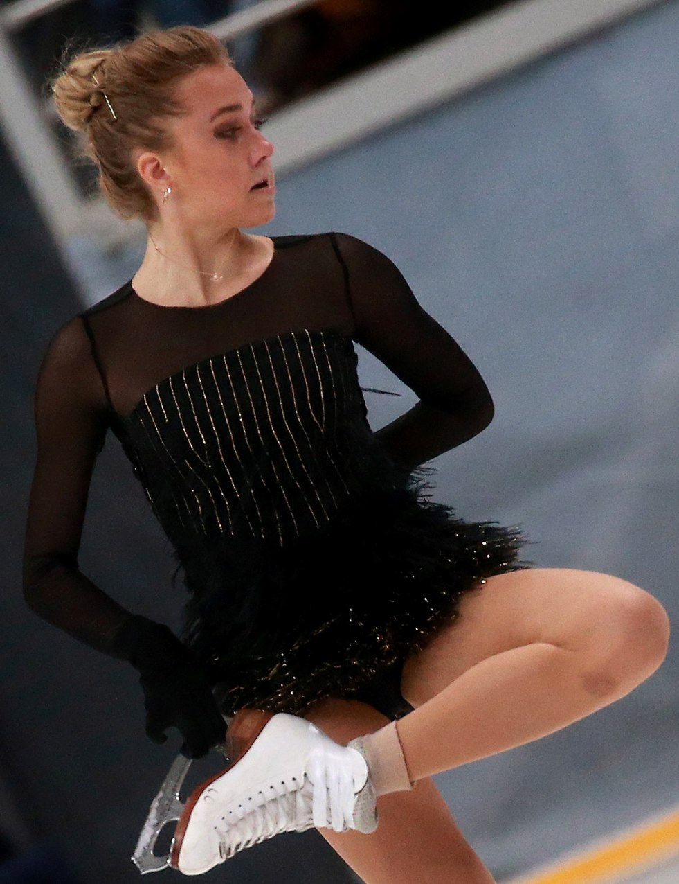 Figure Elena Radionova White Dress