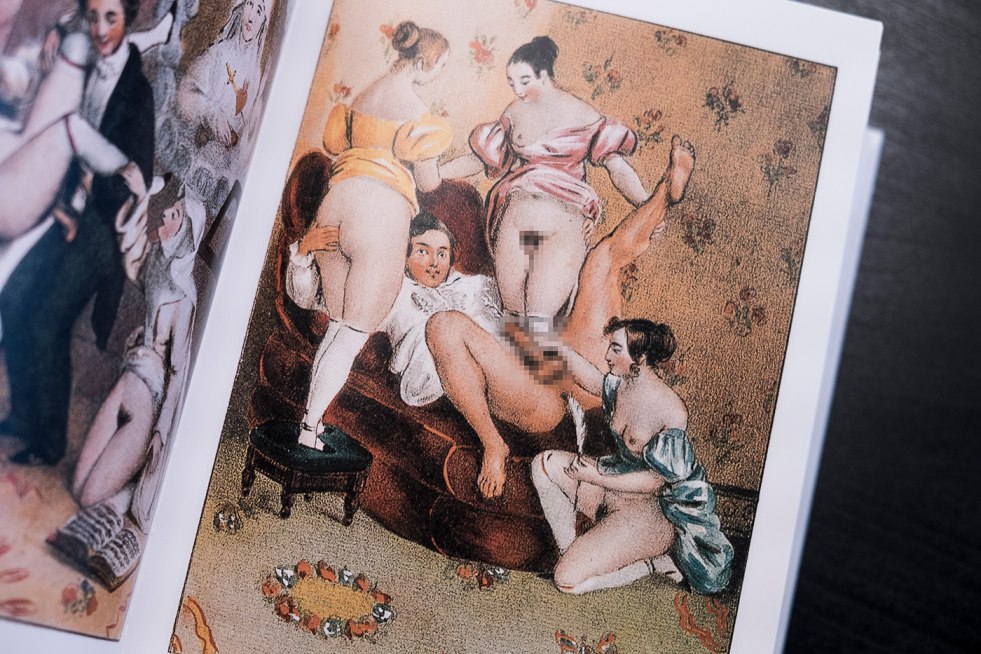 Erotic paintings of Orgia