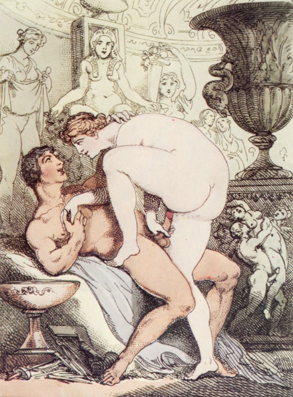 Thomas Rowlandson Erotic