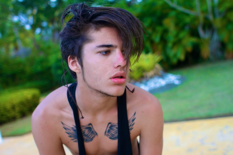 WE CAME AS ROMANS ANDY GLASS in dress