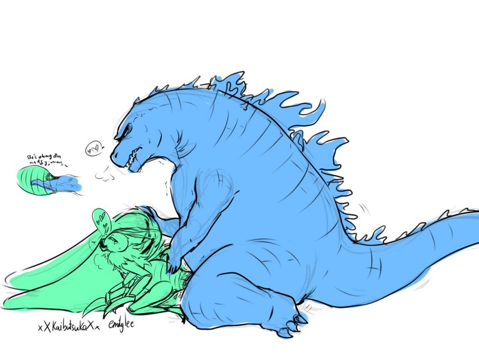 Hentai Godzilla and King Hydora