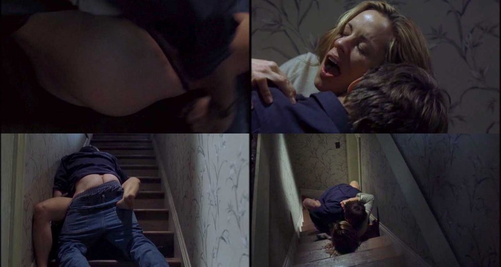 Maria Bello bed scene