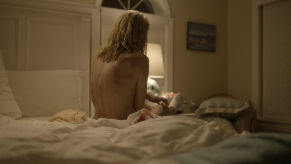 Maria Bello bed scene