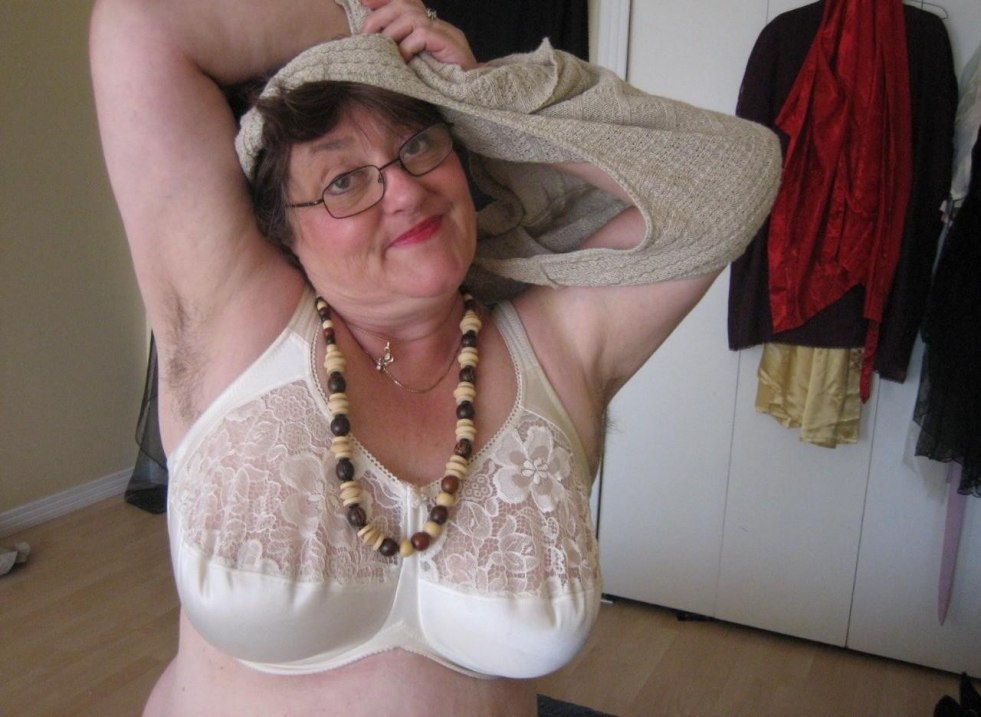 Grandmothers in bra