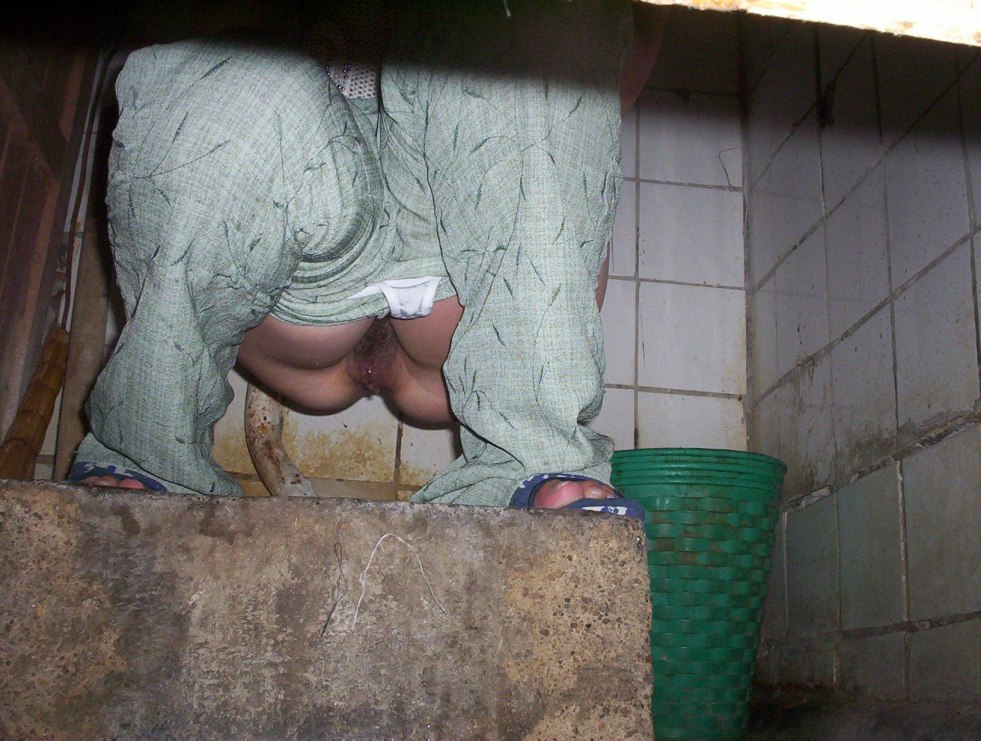 Hidden camera in the female toilet