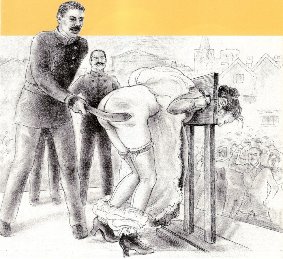 Punishment of girls spanking