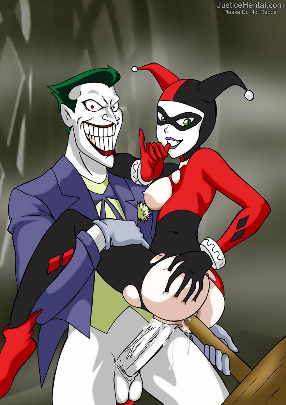 Harley Queen and Joker Hentai