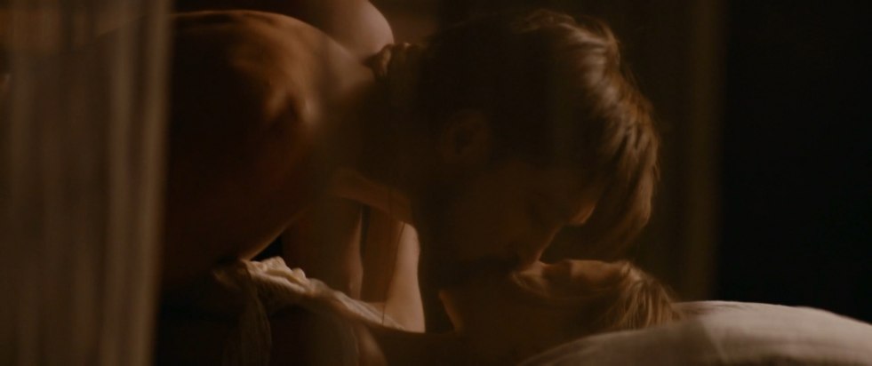 Blue McOO Lund in a swimsuit