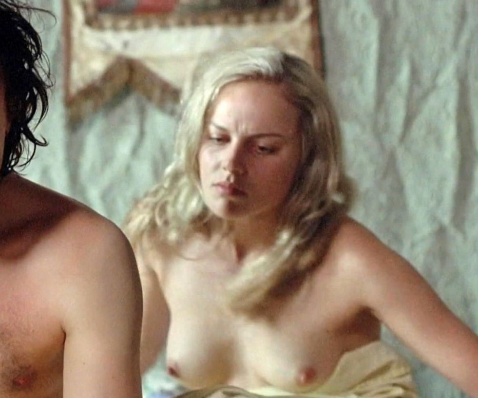 Julia Peresilde in the film Edge Bed Scene