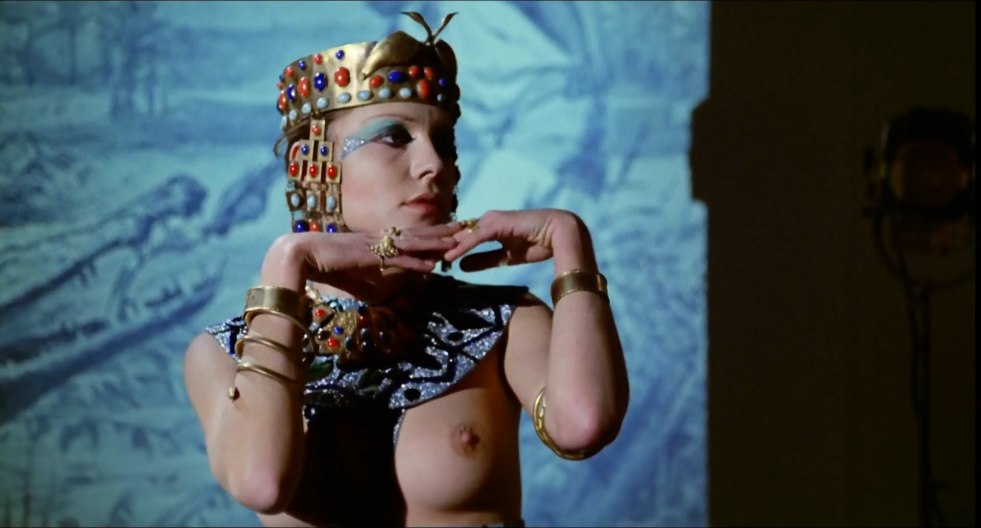 Naked woman Baba Yaga