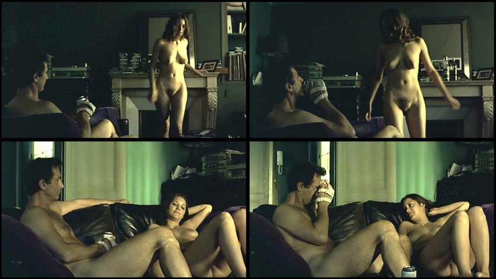Marion Cotillard in the film naked