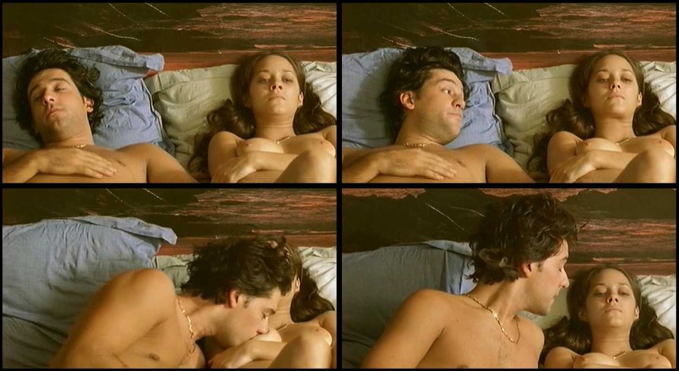 Marion Cotillard in the film naked