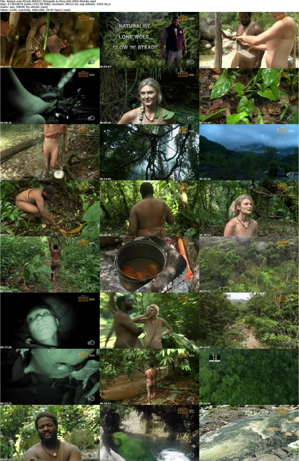 Kim Kelly naked and frightened