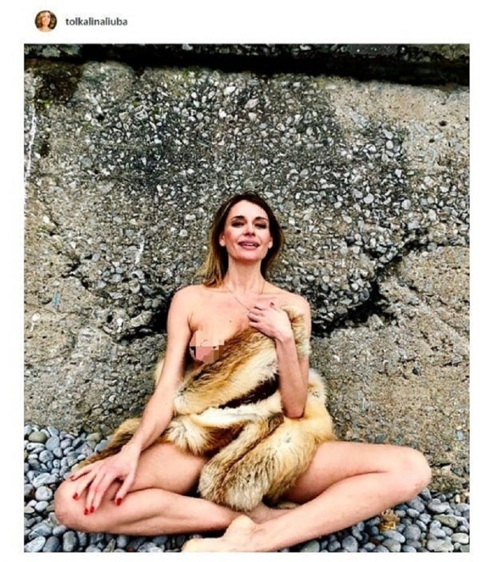 Naked love Tolkalina in films