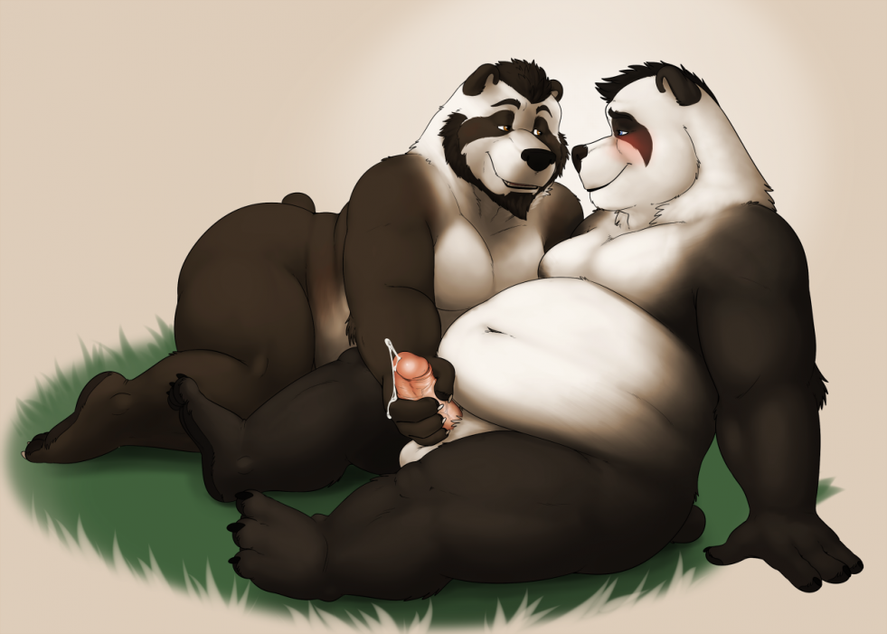 Hentai art plump panda