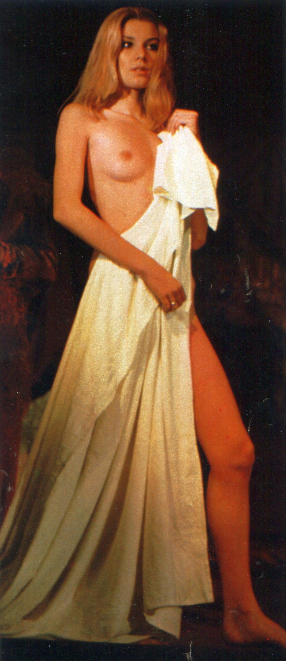 Barbara Bach naked in the film