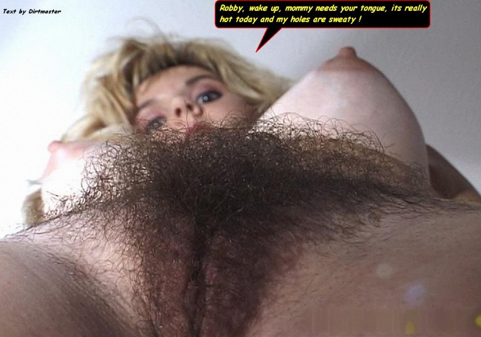 Naked women with big hairy lips