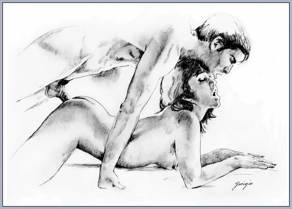 Erotic drawings pencil
