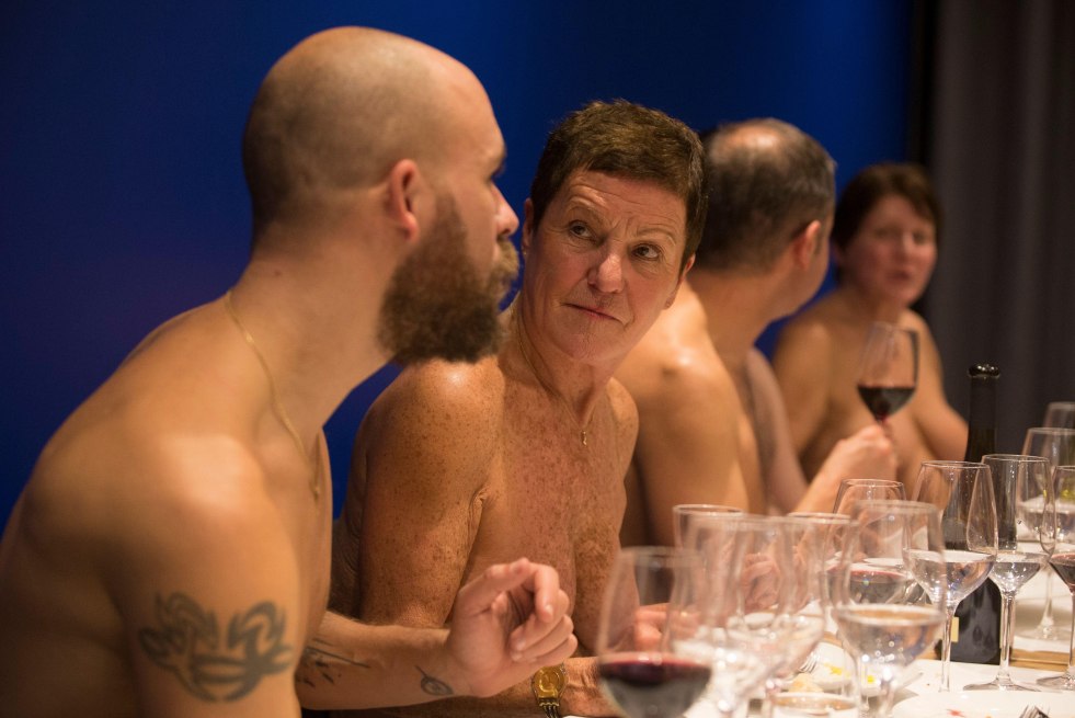 Topless waitresses in bars