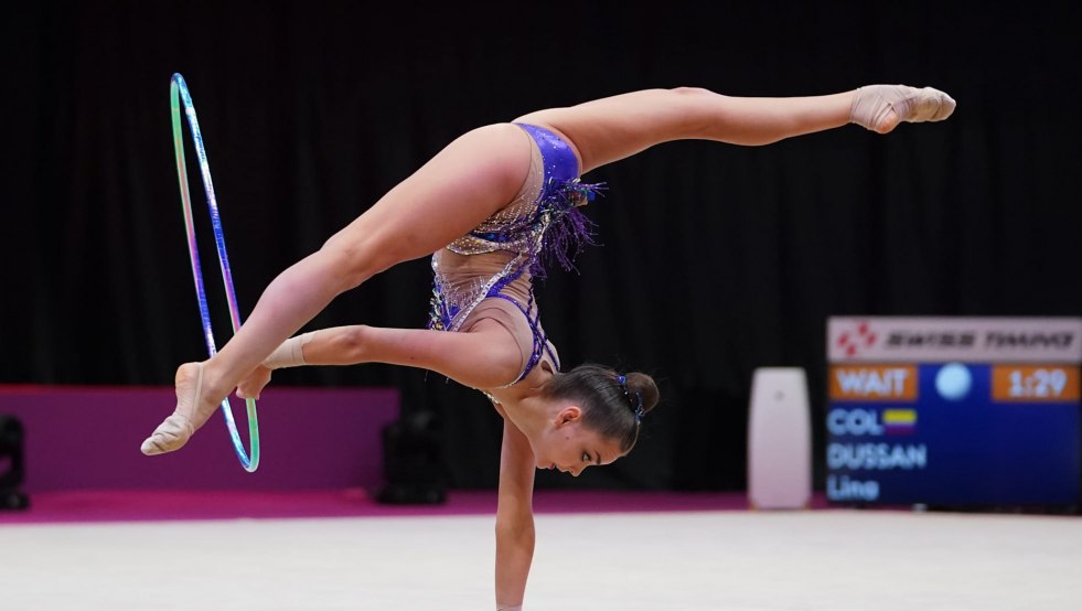 Gymnast Dina Speech Rhythmic Gymnastics