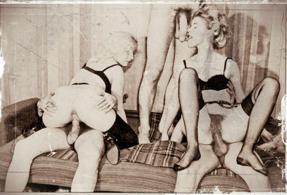 Black White Retro Pornography