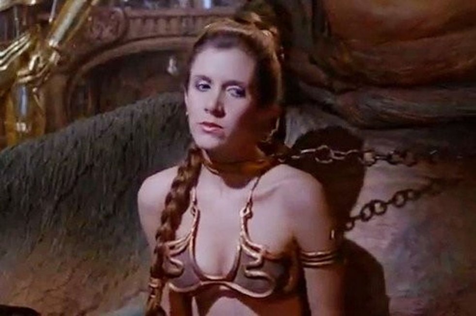 Carrie Fisher Leia Slave Sex