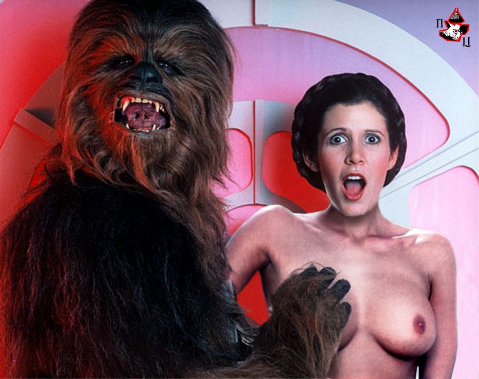 Carrie Fisher Naked in the chamber