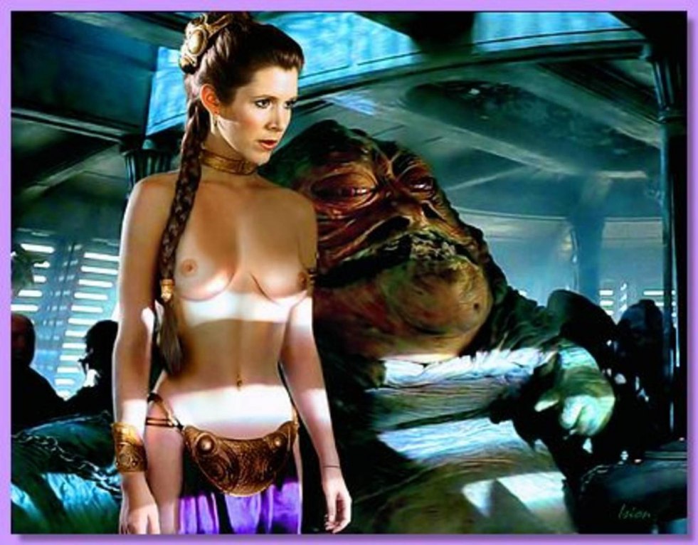 Carrie Fisher Princess Lei Naked